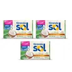 Kit 3 sabão de coco 200g Girando Sol