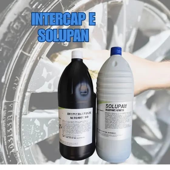Intercap e Solupan 2l automotivo Alta diluição