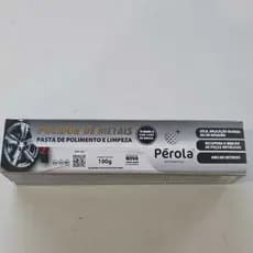 Polidor de metais - pasta de polimento e limpeza de metais 100g - Pérola