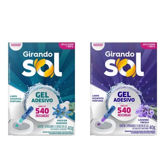 Gel adesivo Pedra sanitária Aplicador + refil