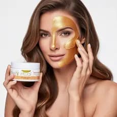 Máscara de Ouro Rejuvenescedora com Ácido Hialurônico