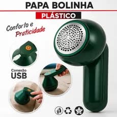 Papa Bolinhas Elétrico Removedor de Fiapos USB Recarregável Sem Fio 16cm Para Roupas Tecidos