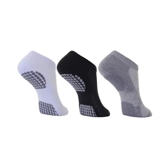 3 Pares Meia Antiderrapante Pilates Hidroginástica Yoga Halk