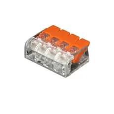 Kit 10 Peças Conectores Emenda Encaixe Rápido 4 Fios Modelo 414