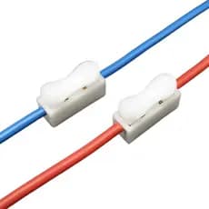 Conector de Emenda Rápida CH1 - Pacote com 20 Unidades, Fácil Instalação e Alta Segurança Conectores