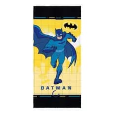 Toalha Infantil Banho Batman 100% Algodão Lepper