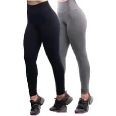Calça Legging Fitness Feminina Academia Cintura Alta