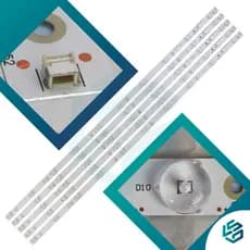 Kit 5 Barra De Led Tv LE43D1452 43pfg5102/78 43pfg5102 Novo