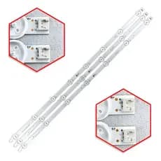 Kit 3 Barras Led Compatível 32ln540b 32ln540b 2b7l 1b8l
