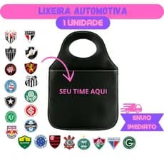 Lixinho De Carro Universal Personalizado Times