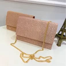 Bolsa Feminina Bolsinha Carteira De Mão Com Alça Ombro Beleza Sofisticada Moda Para Casamento Festa Balada Formatura