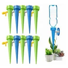 Kit 10 Gotejadores Irrigadores de Plantas Jardim Garrafa Pet