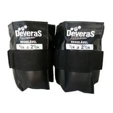Tornozeleira de Peso Ajustável 0,5 kg até 2,5 kg Caneleira de Peso Para Fisioterapia Fortalecimento Muscular