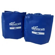 Tornozeleira de peso 4 kg - Par de tornozeleiras peso 4 kg cada - Caneleiras de peso para musculacao