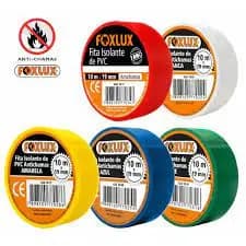 Fita Isolante colorida 10MT - Foxlux