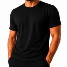 Kit 2 Camiseta Masculina Lisa 100% Algodão Confortável Elegante