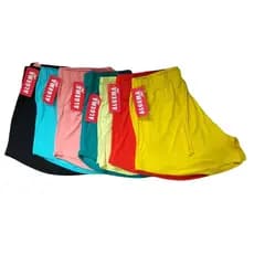Short Malha/ Short Curto/ Short dia a dia/Short Feminino/ Marca Algema/ Kit Short