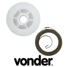 Sistema Partida + Mola Cilindrica Para Soprador SV254 Vonder