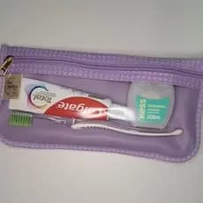 Necessaire higiene dental / Estojo porta escova de dentes / Estojo Organizador