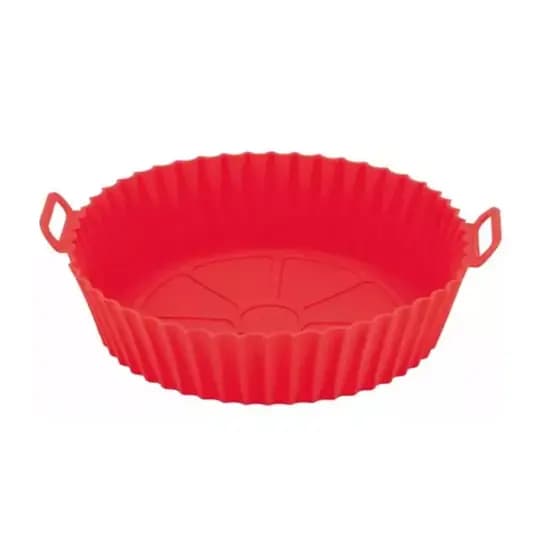 Kit 3 Forros de Airfryer de Silicone Reutilizável Antiaderente