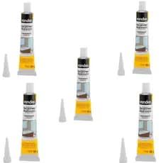 Cola Silicone Super Resistente Acético Transparente 5 unidades