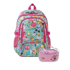 Mochila com Estojo Infantil para meninas