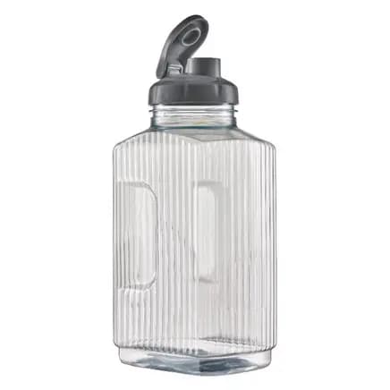 Garrafa Pratik 1,7L Transparente Ideal para Armazenamento de Bebidas e Uso Diário