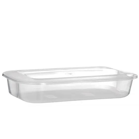 POTE HERMÉTICO RETANGULAR FUNDO AVULSO 4.170ML