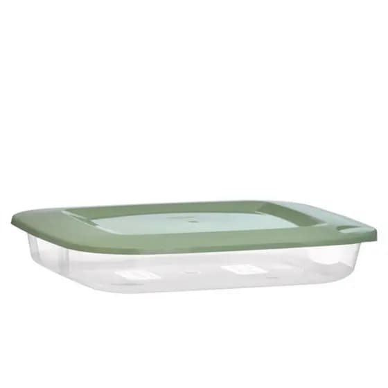 POTE HERMÉTICO QUADRADO MEDIO AVULSO 1.040ML