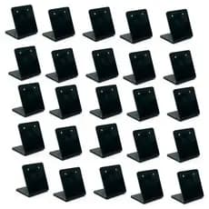 Kit  com 25 Display Expositor Acrílico Pequeno para Brincos - Suporte para Brincos