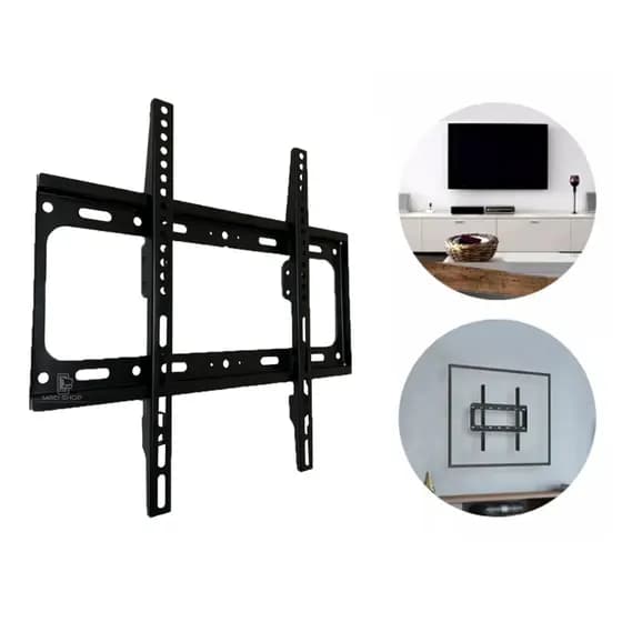Suporte Fixo Para Tv Lcd Led Qled Oled 32 A 55 Pol Universal De Parede Philco LG 25 32 40 42 43 47 50 52 55 polegadas