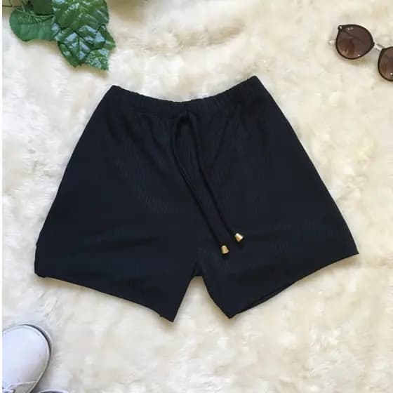 Short Canelado / Shortinho  / Moda feminina /  Short verão / Short feminino / Malha Canelada / Short academia