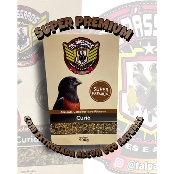 Ração Super Premium Curió caixa 500gr