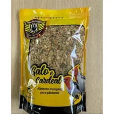 Ração Galo e Cardeal 500gr - Tal Pássaros