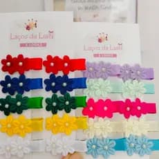 Kit 10 mini Lacinhos/Laços flores/Laços Rn/Laços com Borrachinha