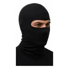 Touca Ninja Balaclava Premium Luxo Unissex Preto Proteção