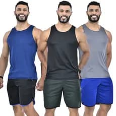 Camiseta Regata Dry Masculina Long Premium Fitness para Treino e Academia