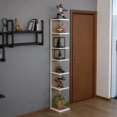 Torre De Prateleiras Estante 170cm Para Quarto Escritorio Decoração