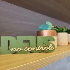 Frases decoração minimalista lembrancinha, letreiros Cristãos Casa, Escritório  Espiritual, gratidão