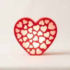 DECORAÇÃO DE QUARTO, AMOR, PRESENTE, DIA DOS NAMORADOS, DECORATIVO, PRESENTEAVEL, ABAJUR
