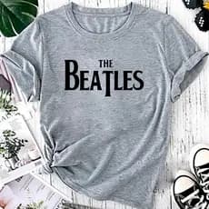 Blusa T-shirt Linda Camiseta Feminina The Beatles Rock Camisa