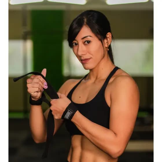 kIT 2 Pares Straps 100% algodão  para academia, cross fit e musculação.