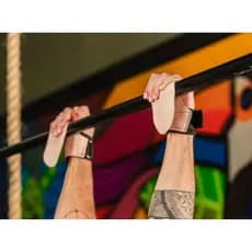 Par de Luvas Hand Grip para Crossfit Couro Legítmo