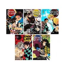 Kit Demon Slayer Vol. 1 ao 5
