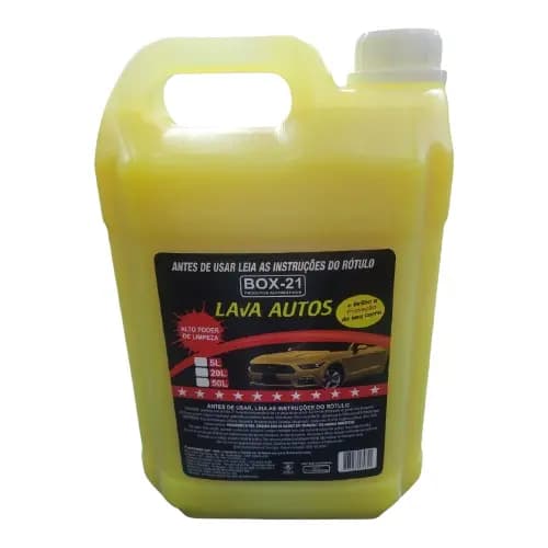 Shampoo Automotivo Lava Autos Concentrado Com Cera Carnaúba 5 Litros - Ortemax