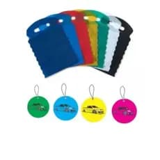 100 Cheirinhos Sache Coloridos + 100 Lixocar Sem Estampa Tnt Coloridas