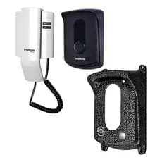 Porteiro Interfone Residencial Ipr8010 Intelbras + Protetor