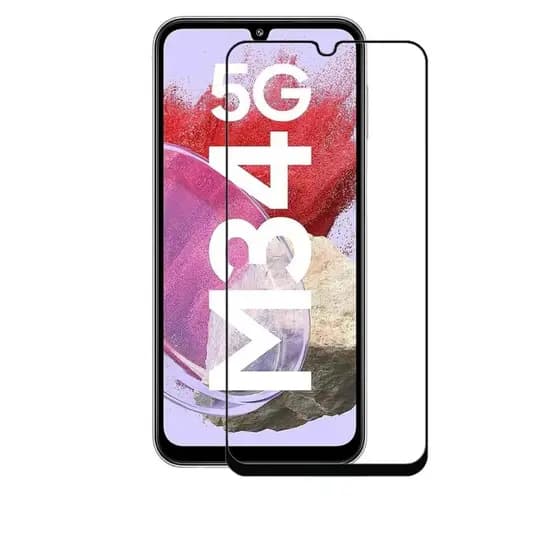 Película 3D Samsung Modelo M34 5G - De Vidro P/ Celular  Alta Sensibilidade e Proteção