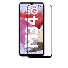 Película 3D Samsung Modelo M34 5G - De Vidro P/ Celular  Alta Sensibilidade e Proteção