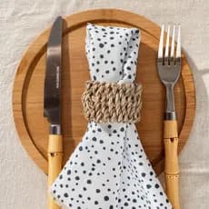 Kit 4 Argola Anel para Guardanapo guardanapos de tecido de mesa ano novo natal casamento Decoração